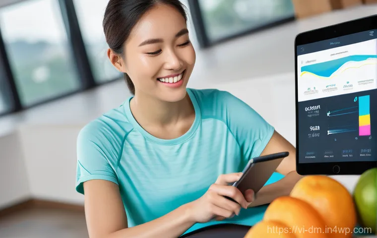 유전자 분석 이후의 실생활 변화 사례 - **Prompt:** A vibrant, high-angle shot of a young adult, subtly featuring Vietnamese characteristics...